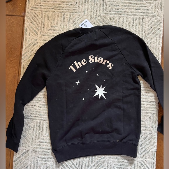 La Paz NWT Size Small Stars Sweatshirt Pullover - Picture 5 of 5